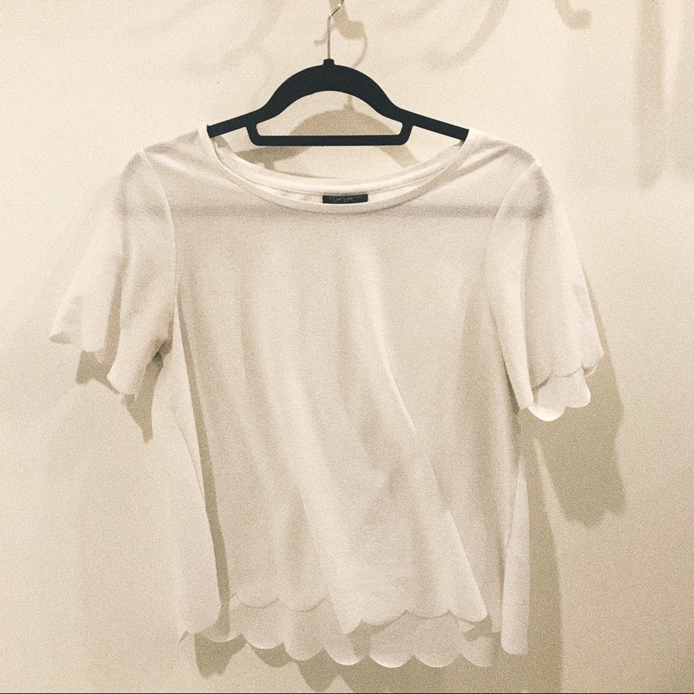 White Topshop T-Shirt